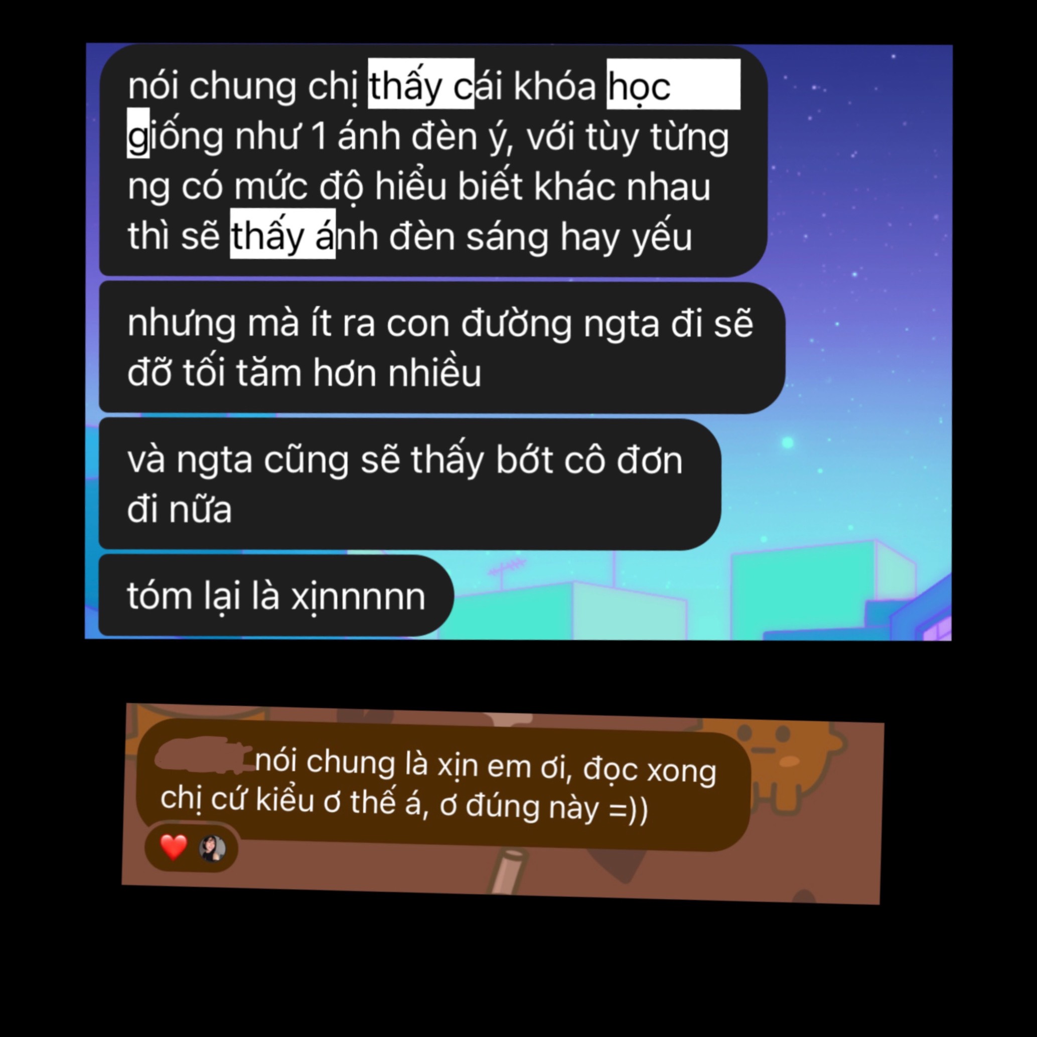 Sống chất lượng, Đánh giá của học viên
